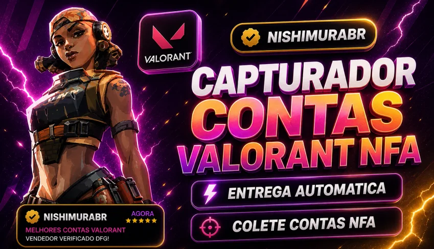 ⚡ MÉTODO: Captura de Contas Valorant (NFA) + Checker [2026]⭐