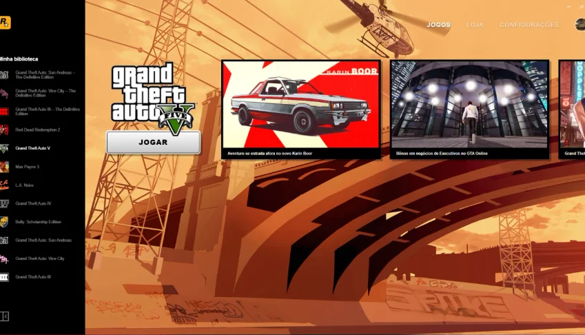 Conta muito completa , upada no gta online e diversos jogos