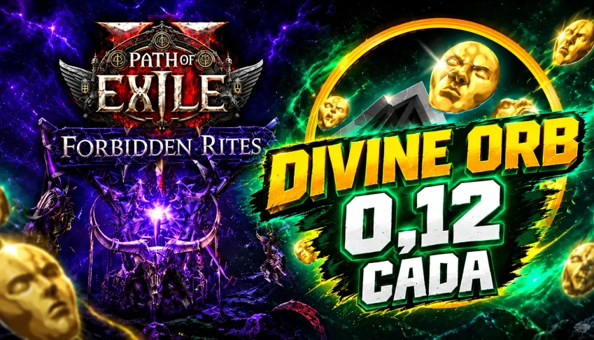 PATH OF EXILE - DIVINE ORB -  FORBIDDEN RITES - PC