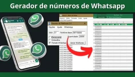 Gerador De Números Para WhatsApp 2026