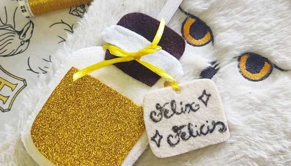 Marca-páginas Poção da Felicidade