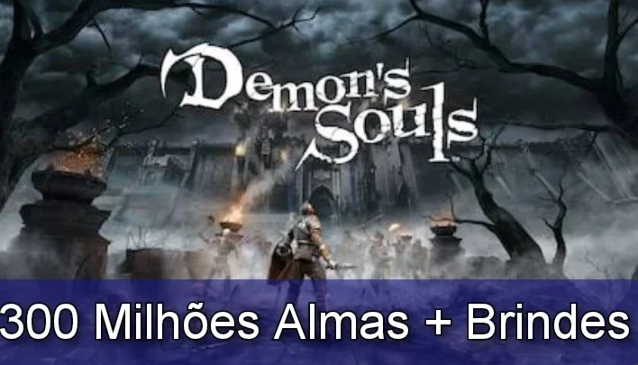 Demons Souls Remake Ps5 - 300 milhões de Almas+ Brindes