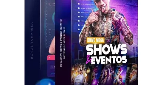 Pack Premium Artes Flyers para Eventos PSD HD Luxo 32GB