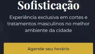 Modelo de Site para Barbearia – Agenda de Cortes Online