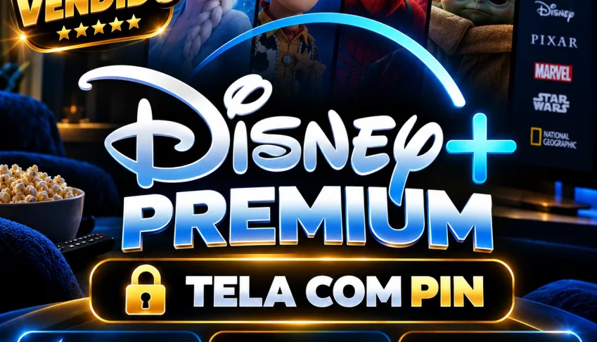 Disney Premium | Tela Privada Exclusiva - 30 Dias