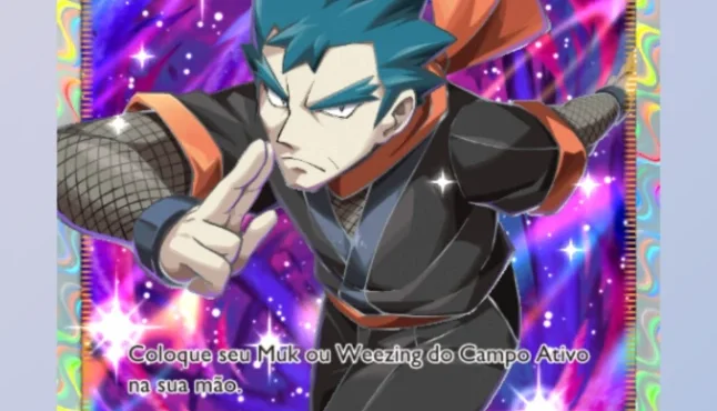 Carta Treinador Koga Pokemon Tcg Pocket