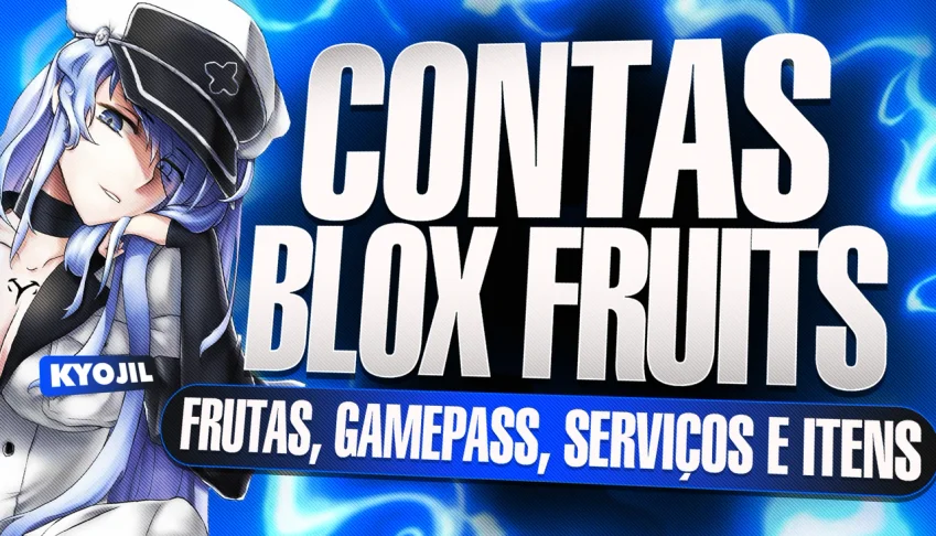 Contas Blox Fruits Level 2800 + 1-2 Frutas Miticas