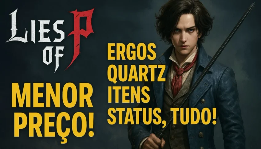 Lies  of P - Ergos, Quartz, peças, itens, super pacote! PS4