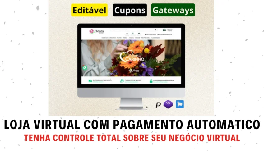 Script Pagina de Vendas com Pagamento Automatico - Completo
