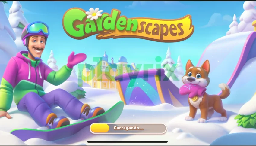 Conta Gardenscapes level 10872