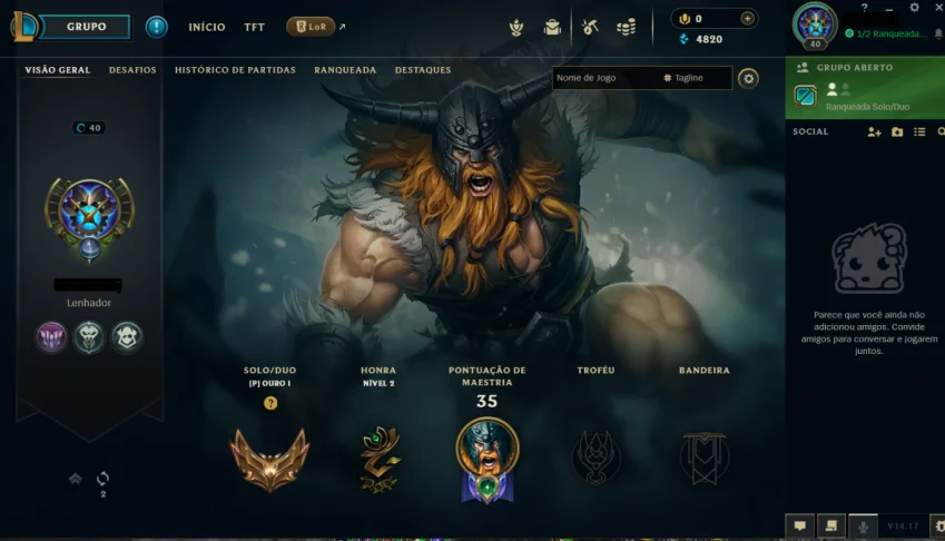 Smurf Handlevel (Gold 1)