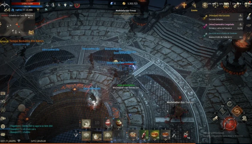 Conta ROM- golden age lvl 65- 14k de power