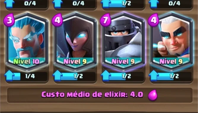 Conta Clash Royale nível 11
