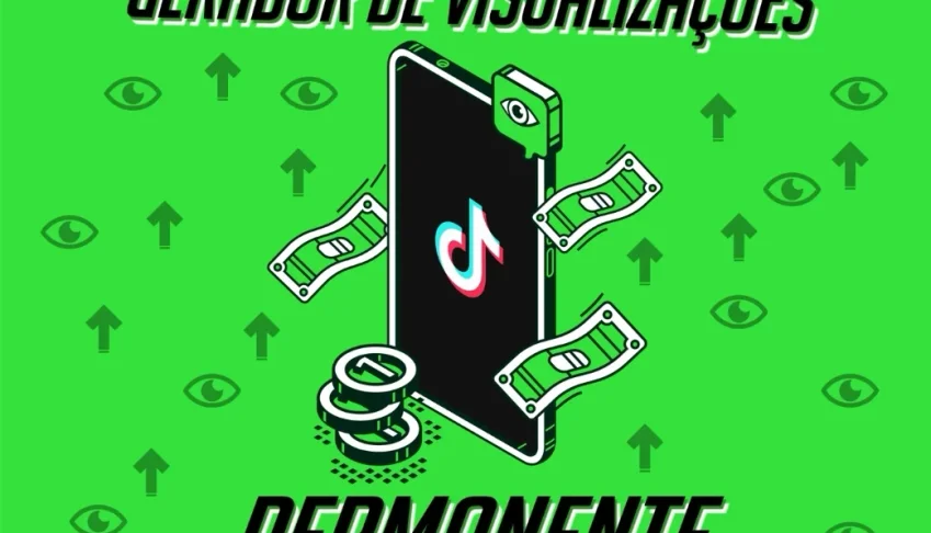 Gerador de Visualizações no TikTok - VITALICIO