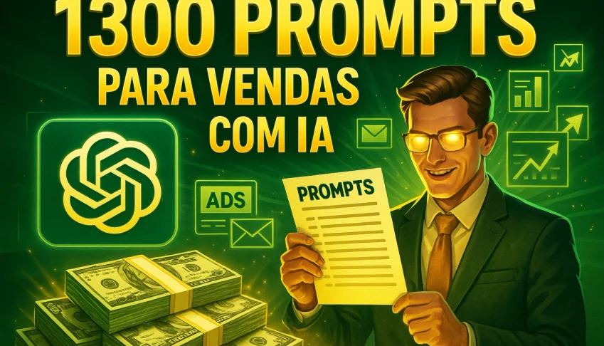 1300 Prompts Prontos para ChatGPT – Venda ainda Mais com IA