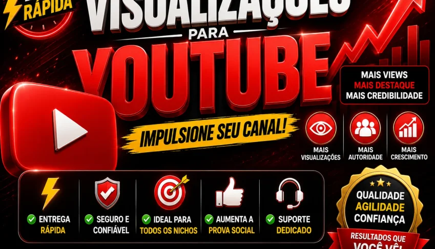 🔥Visualizações Virais Para O Youtube  [Super Promocional]🚀