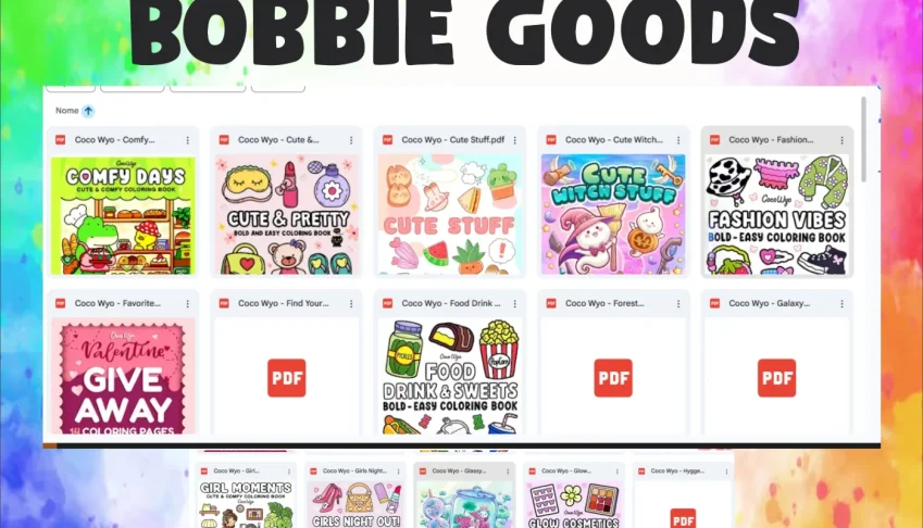 Livro de Colorir Bobbie Goods Coco Wyo