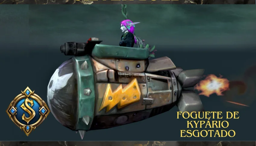 Montaria Foguete De Kypário Esgotado Wow