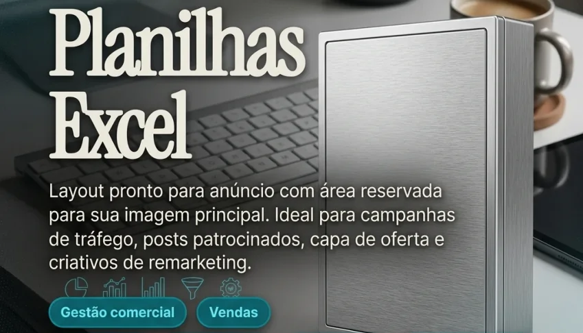 Kit Completo de Planilhas para Comercial e Vendas