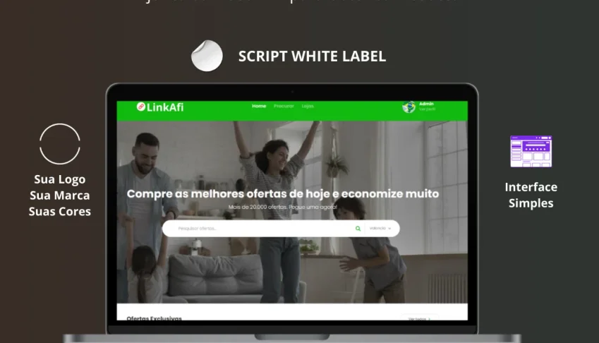 Script PHP Personalizável para Site Afiliados LinkAfi 2024
