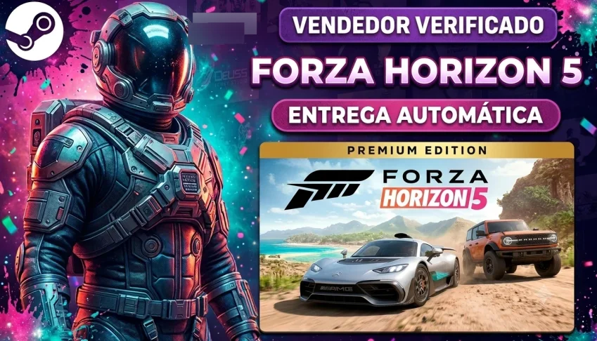 Forza Horizon 5 | Conta Steam Offline Pc | Entrega Automatic