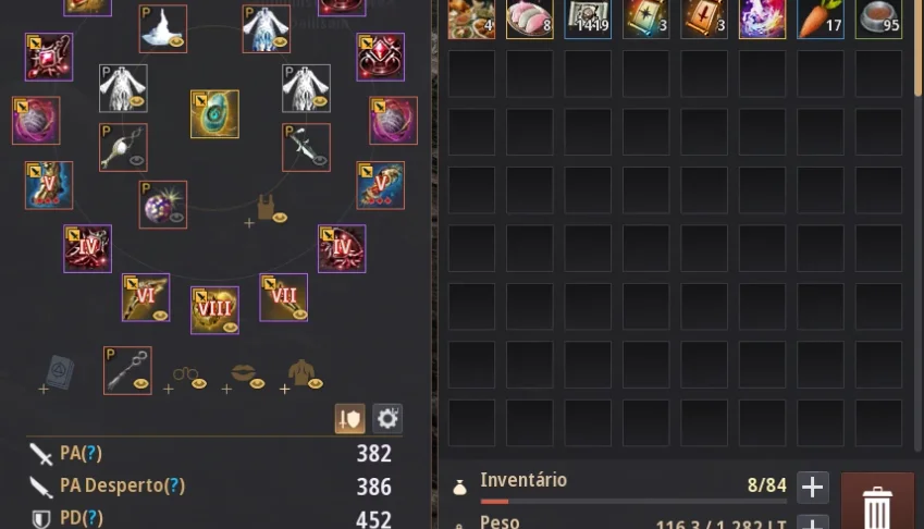 Conta Black Desert (Steam) 836Gs