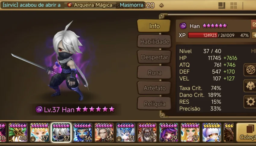 Ninja dark/Bella + nats 6* Global
