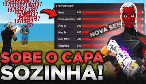 Free Fire Sensibilidade Mobile igual Regedit e Emulador 2024
