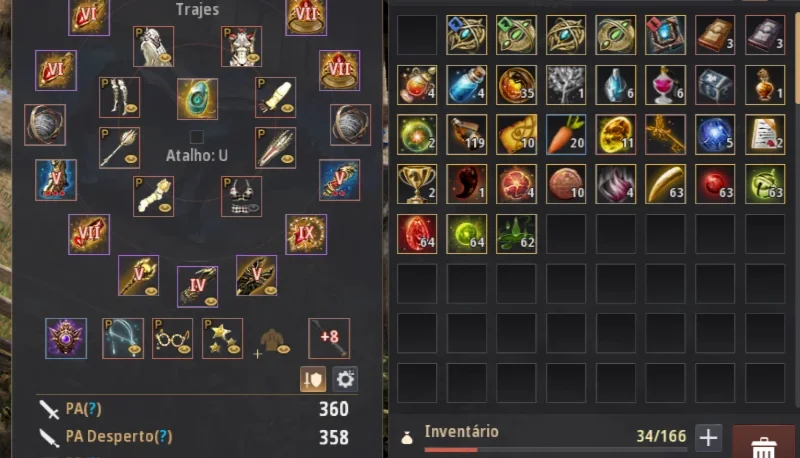 Black Desert Gs 784 - Lvl65 - Não Steam