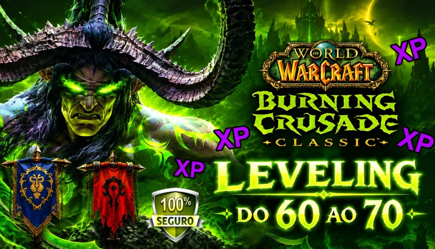 Level Up WoW Burning Crusade Classic TBC [60 Ao 70]