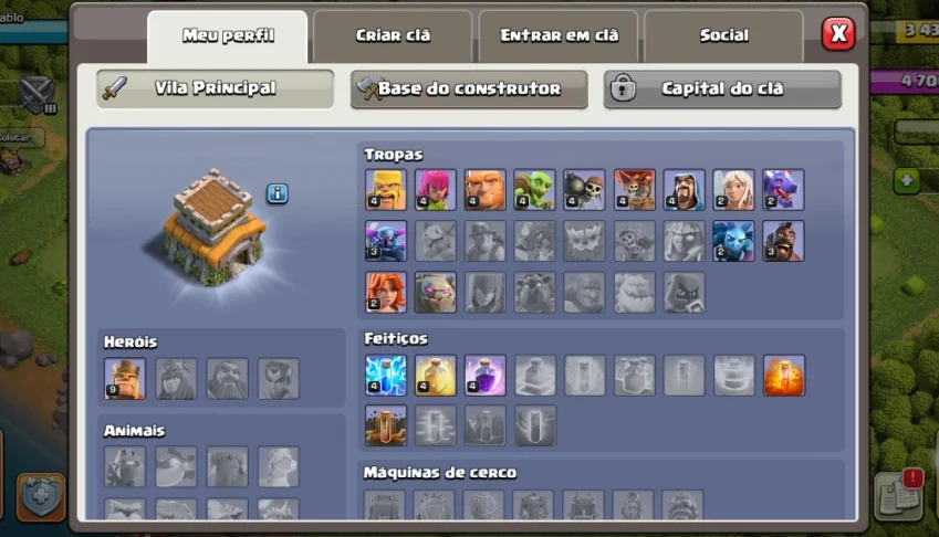clash of clans cv8 e clash royale arena 11