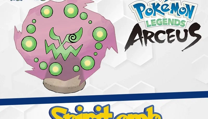 Spiritomb 6IVs Normal, Shiny Alpha Pokémon - Legends Arceus