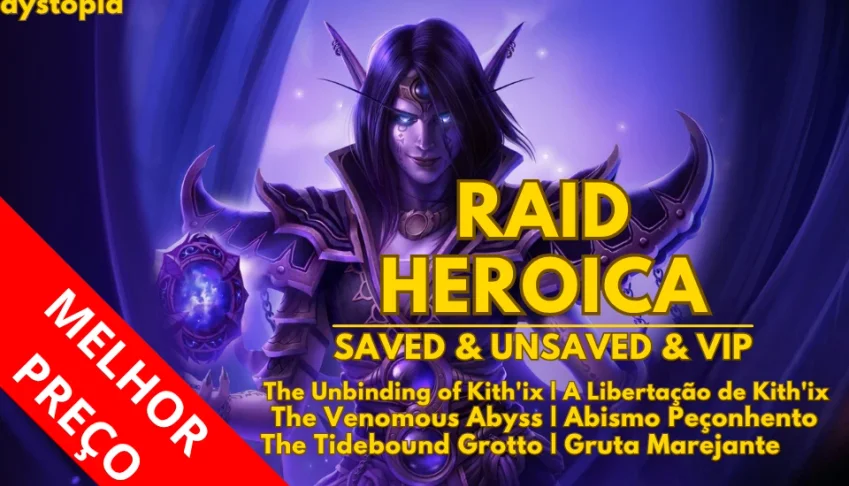 Raid WoW Heroico - Abismo Peçonhento | Gruta | Kith'ix