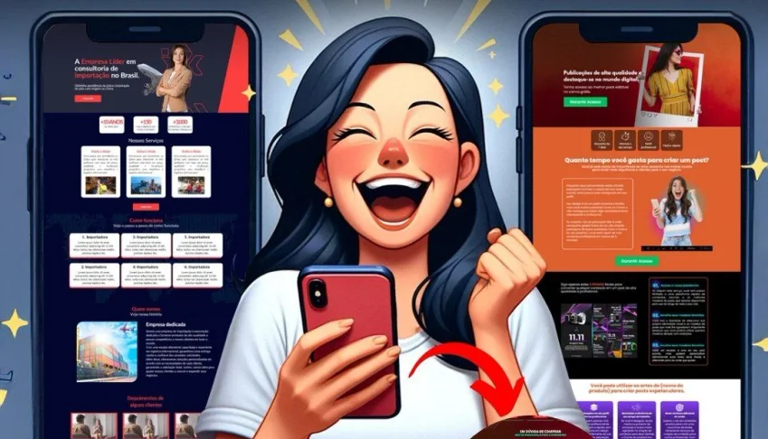 +100 Páginas De Vendas Editáveis No Canva + 7 Bônus exclusiv