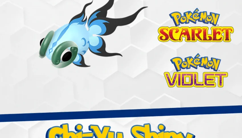 Chi-Yu Shiny 6IVs LEGÍTIMO - Pokemon Scarlet & Violet