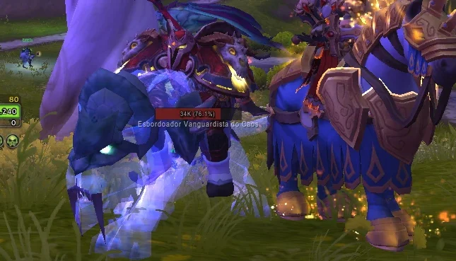 Conta World of warcraft 456 mount e tigre spectral
