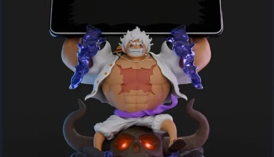 Suporte Celular Luffy STL (smartphone)