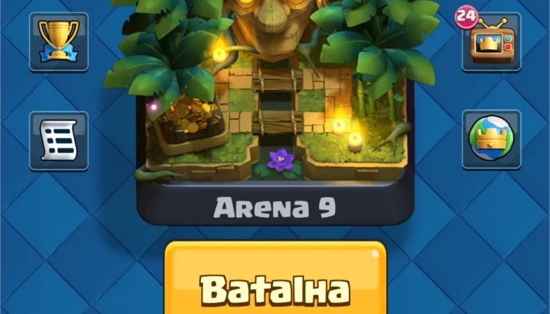 Conta Clash Royale nv 9 - Arena 9 - 3 lendárias