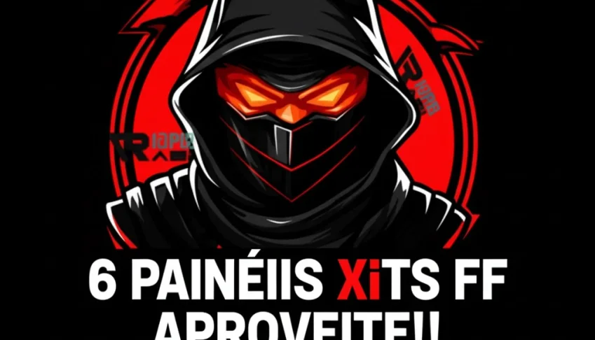 6 Painéis Xits Free Fire Ff