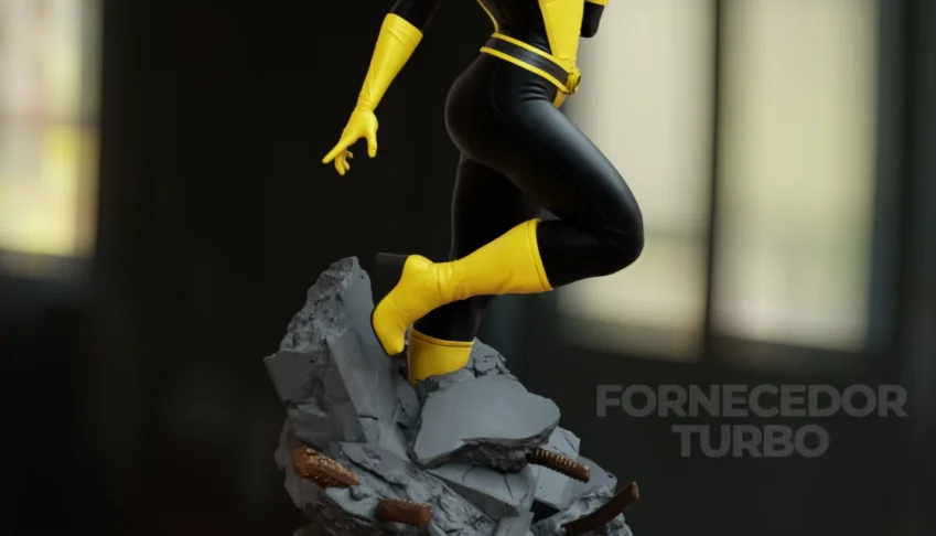Kitty Pryde 3D - Arquivo .Stl Para Impressão 3D