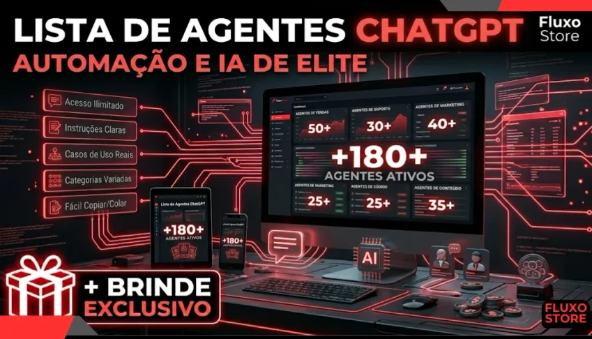 Lista de Agentes ChatGPT: Automação e IA de Elite