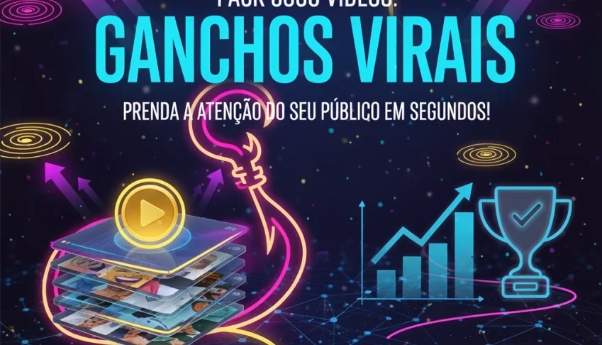 5.000 Ganchos Vídeos Virais🔥 - Vitalicio - Online🟢