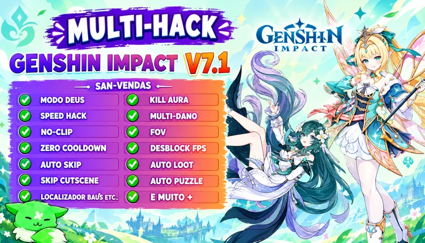 Hack-Genshin Impact ( V7.1 )