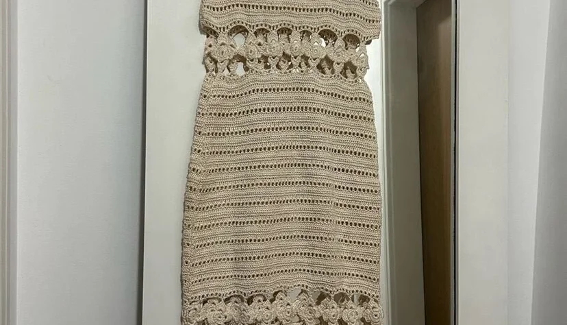 Vestido de Crochê sob Encomenda