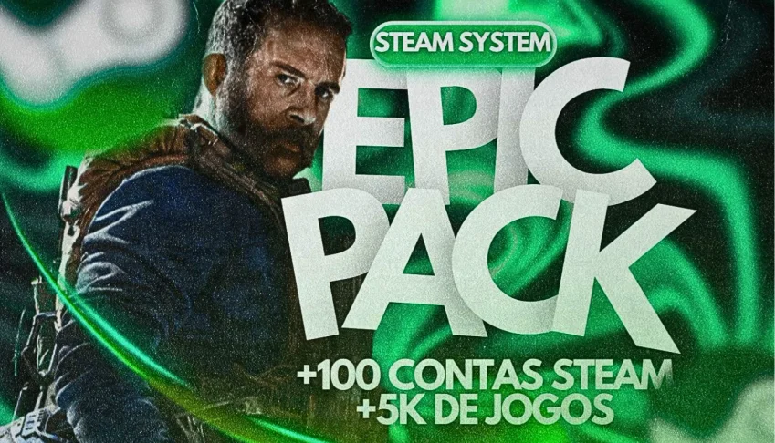Epic Pack Steam Offline [ + 250 contas + 3.000 Jogos ]