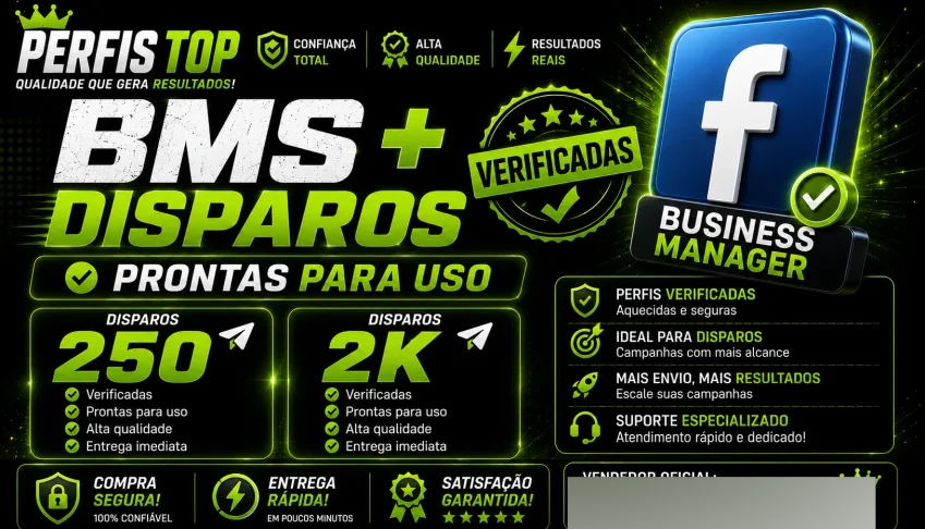 🚀 Bms Verificada + Disparos 250 / 2.000 API OFICIAL -Barato