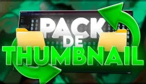 pack de edição para thumbnail