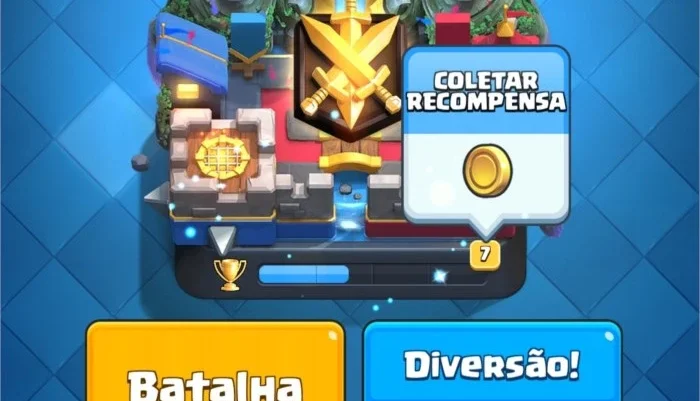 CLASH ROYALE NV 13 FULL, CAMPEÃO, 100K GOLD, 300+ GEMAS