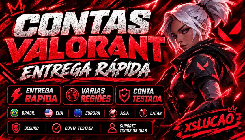 Conta Valorant Smurf Gringas| Full Acesso | Entrega Rápida