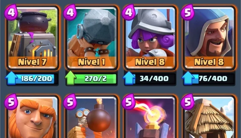 Conta flash royale level 11